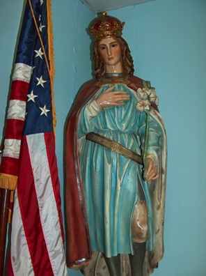 Statue of St. Casimir from the old church.jpg Statue of St. Casimir from the old church.jpg